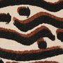 Voir la diapositive 3 : ATMOSPHERA Coussin de Sol à Pompons  Wonja  48x48cm Noir