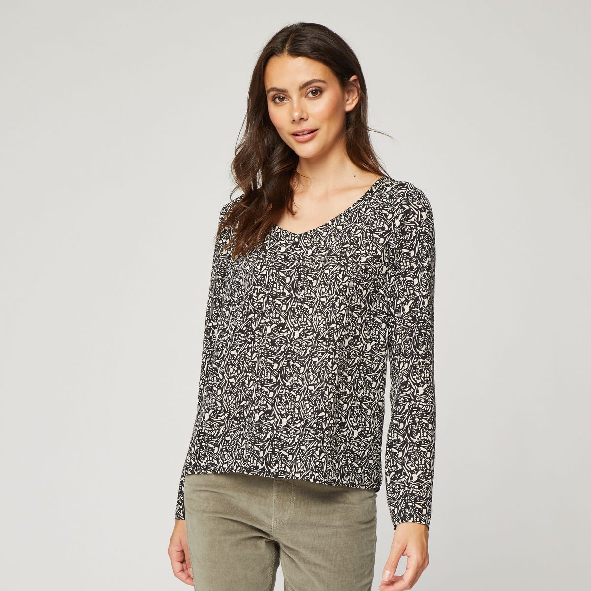 INEXTENSO Blouse manches longues femme