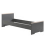 Voir la diapositive 2 : Paris Prix Pack - Lit Enfant, Chevet & Armoire  London  Gris Anthracite