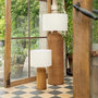 Voir la diapositive 6 : Paris Prix Lampe à Poser en Rotin  Tanisha  66cm Naturel