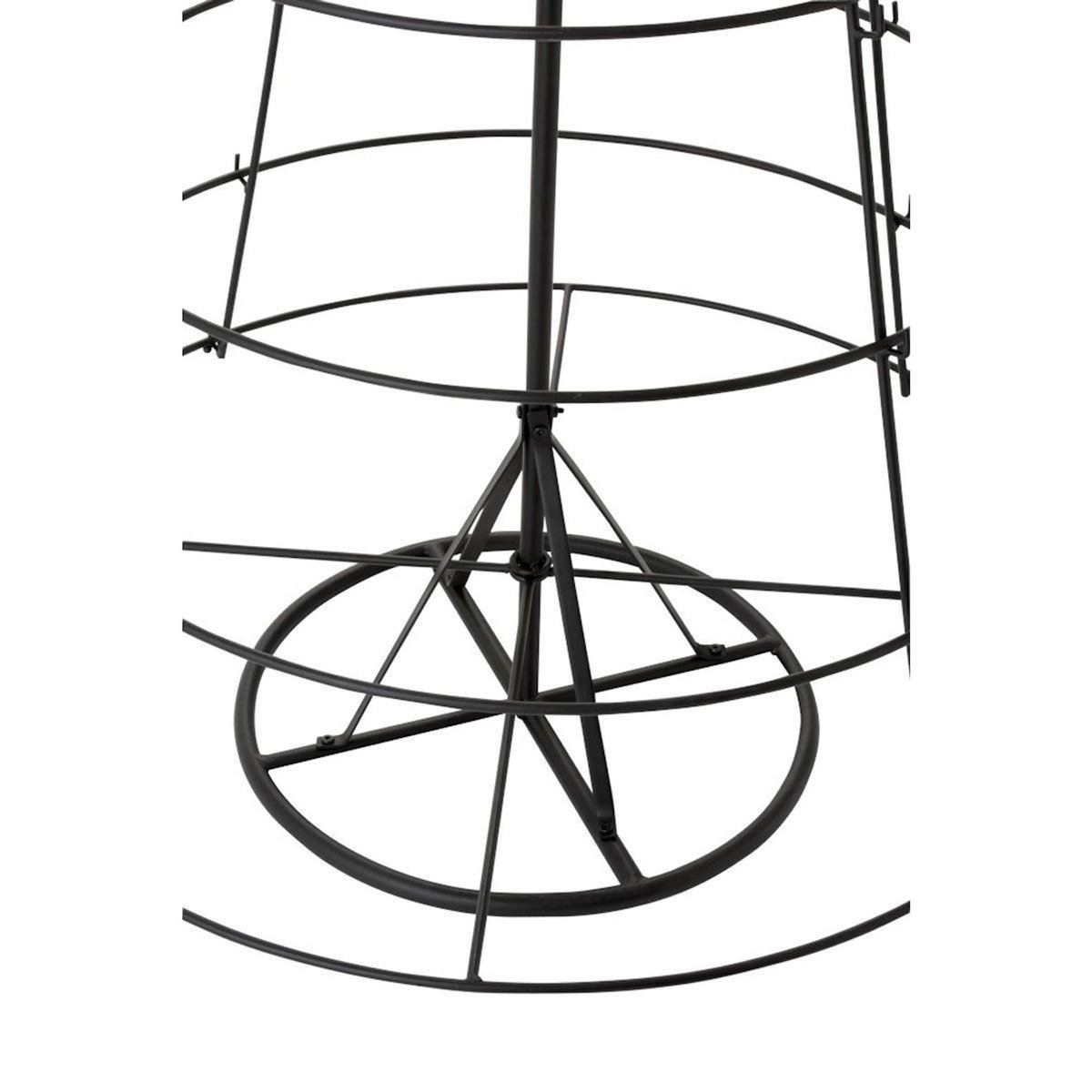Paris Prix Statue Déco  Arbre de Noël 8 Niveaux  188cm Noir