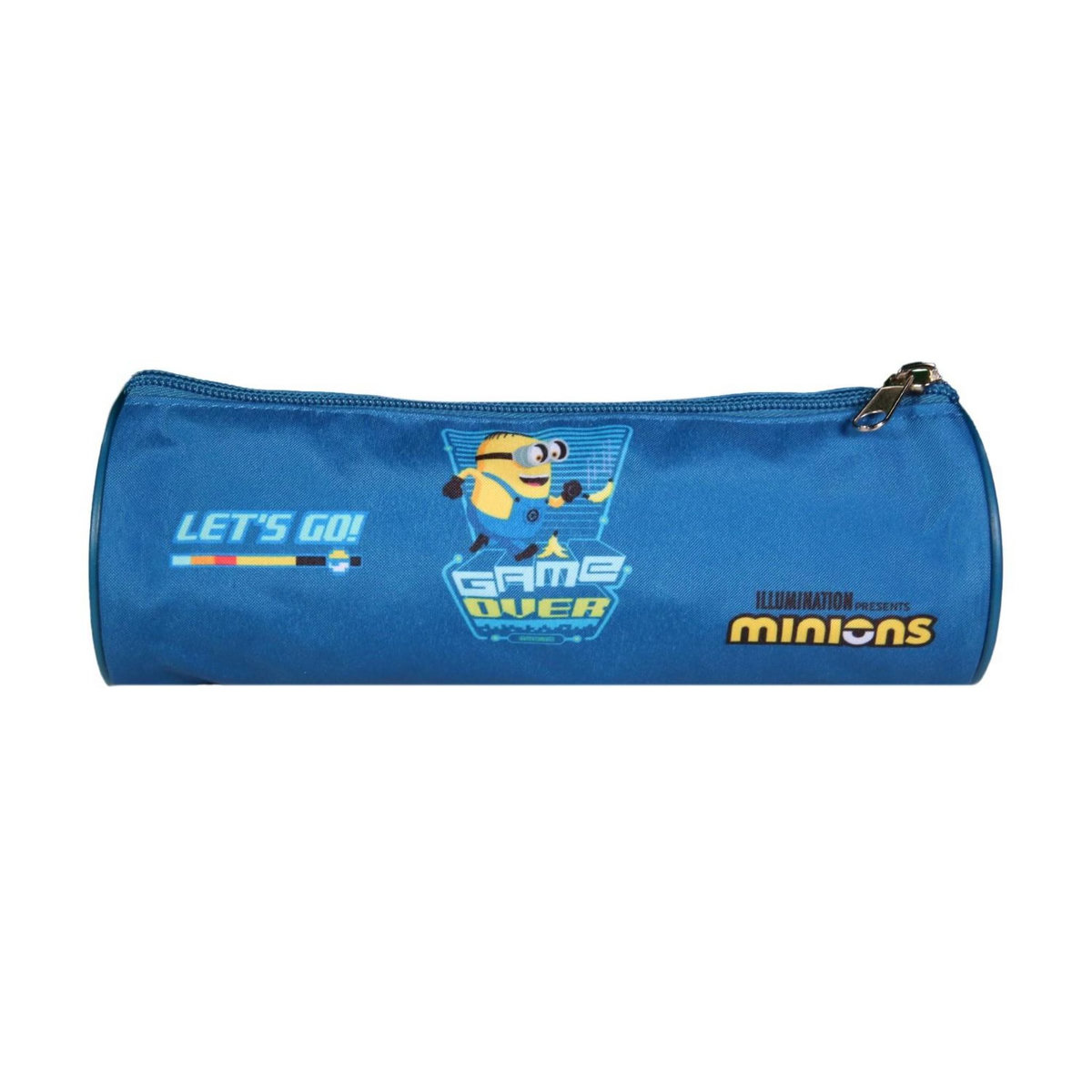 Bagtrotter BAGTROTTER Trousse scolaire ronde Les Minions Bleu
