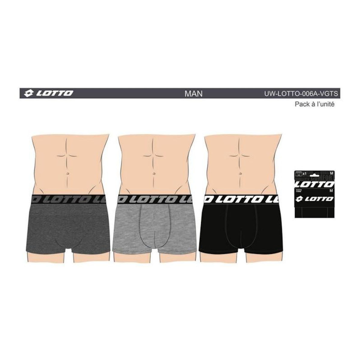 LOTTO Boxer homme LOTTO