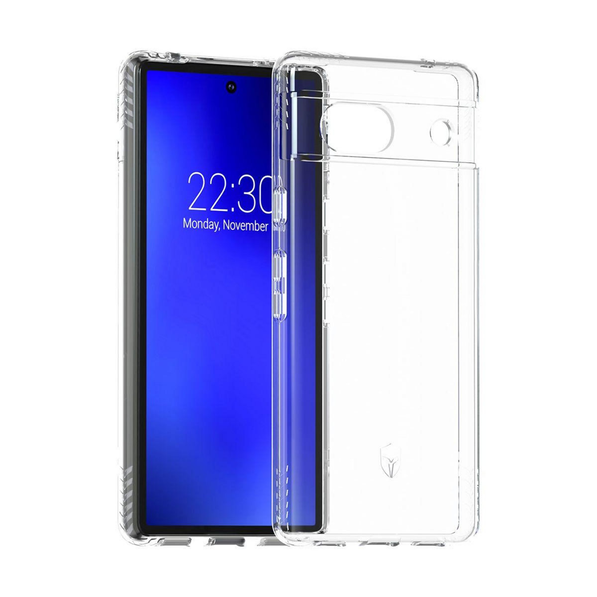FORCE CASE Coque Google Pixel 7a transparent