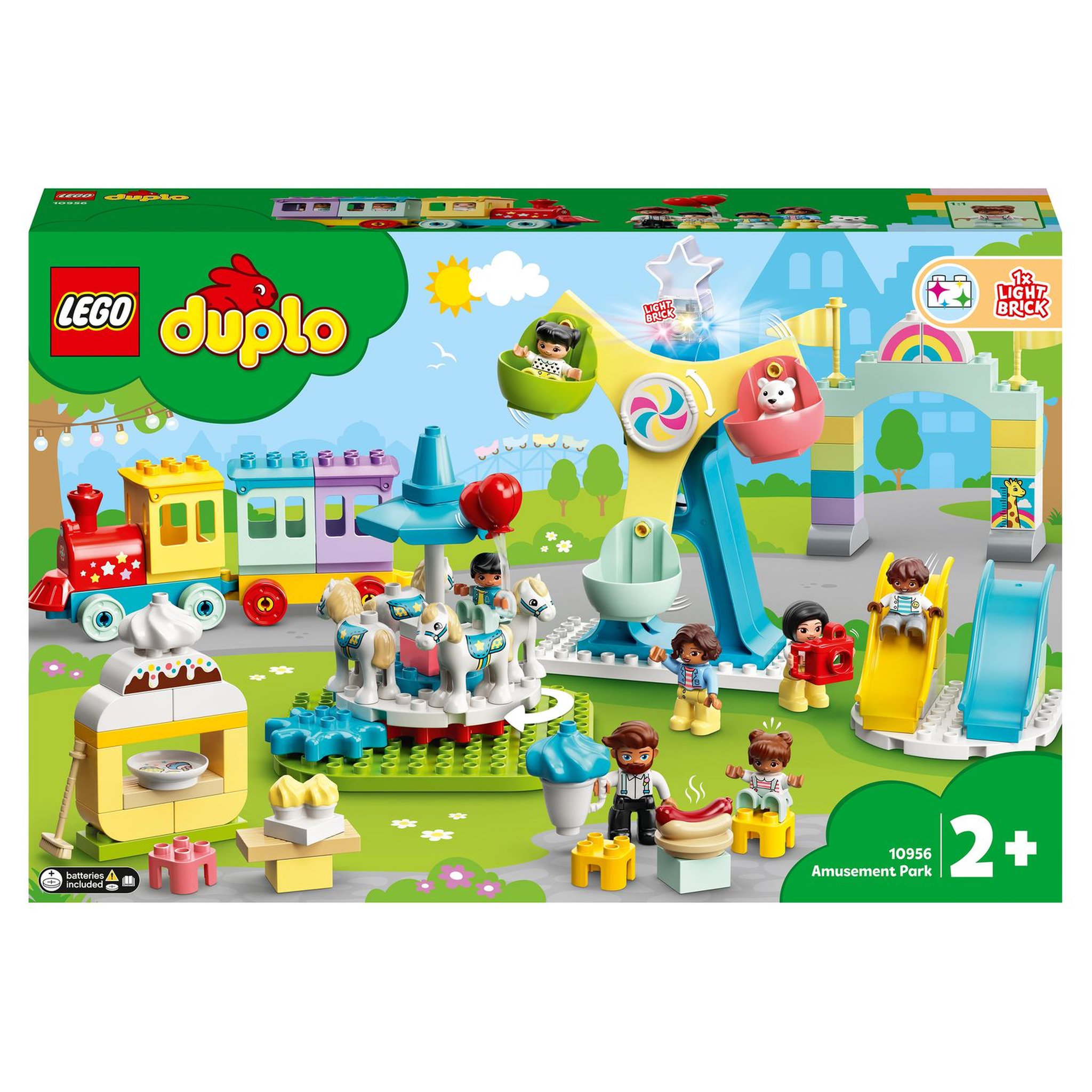 LEGO DUPLO 10956 - Le parc d&rsquo;attractions Jouet Enfant 2+ ans