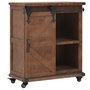 Voir la diapositive 5 : VIDAXL Armoire de rangement Bois de sapin massif 64x33,5x75 cm Marron