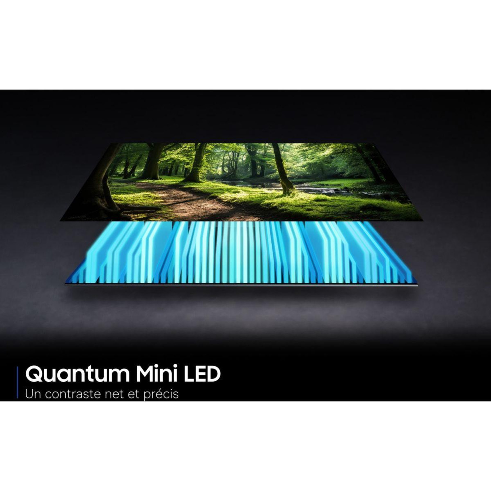 Voir la diapositive 3 : Samsung Tv mini led tq55qn74h (2026) 55  (138 cm) 4k - smart tv, neoqled (contrastes intenses)