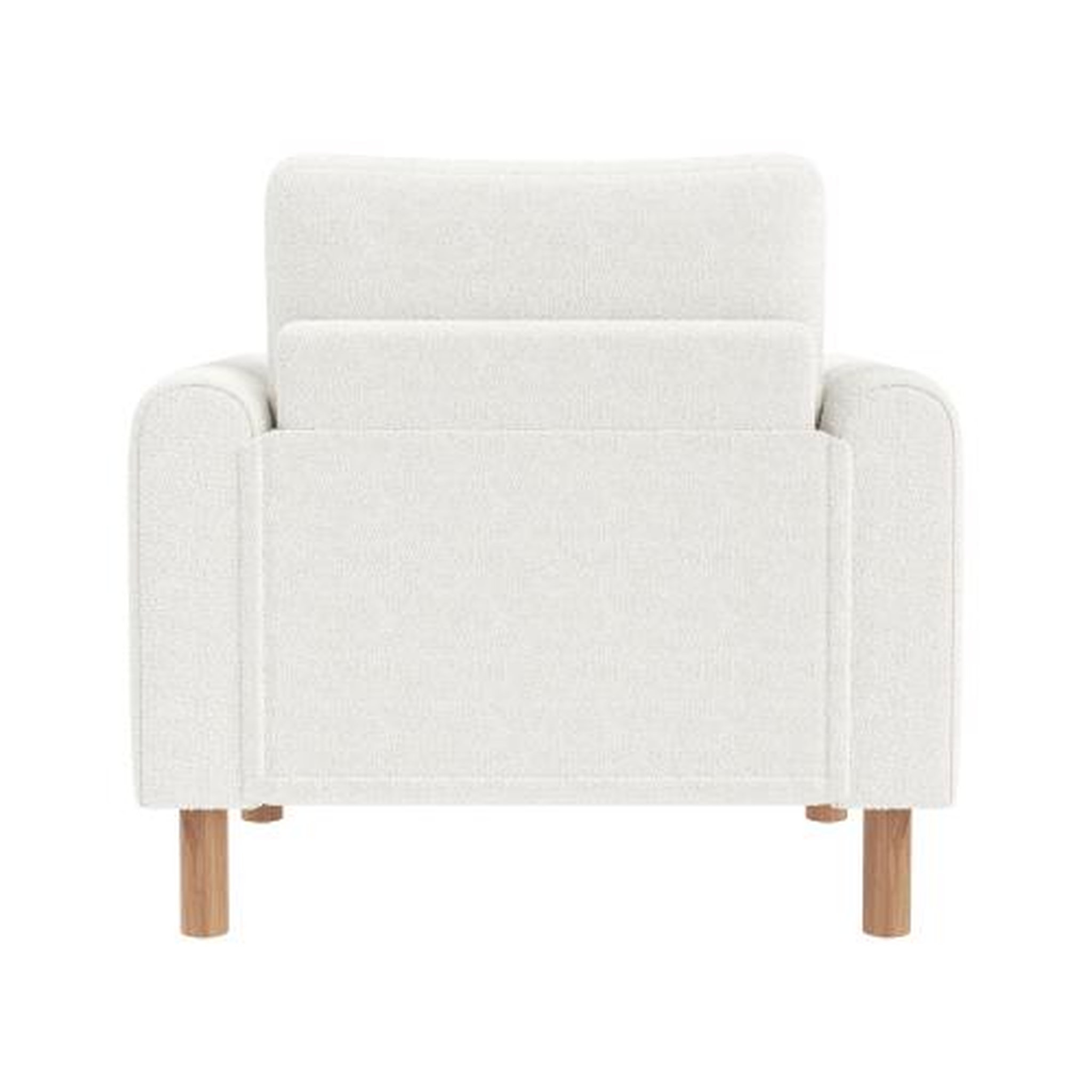 Voir la diapositive 6 : MERAX Fauteuil avec pieds bois