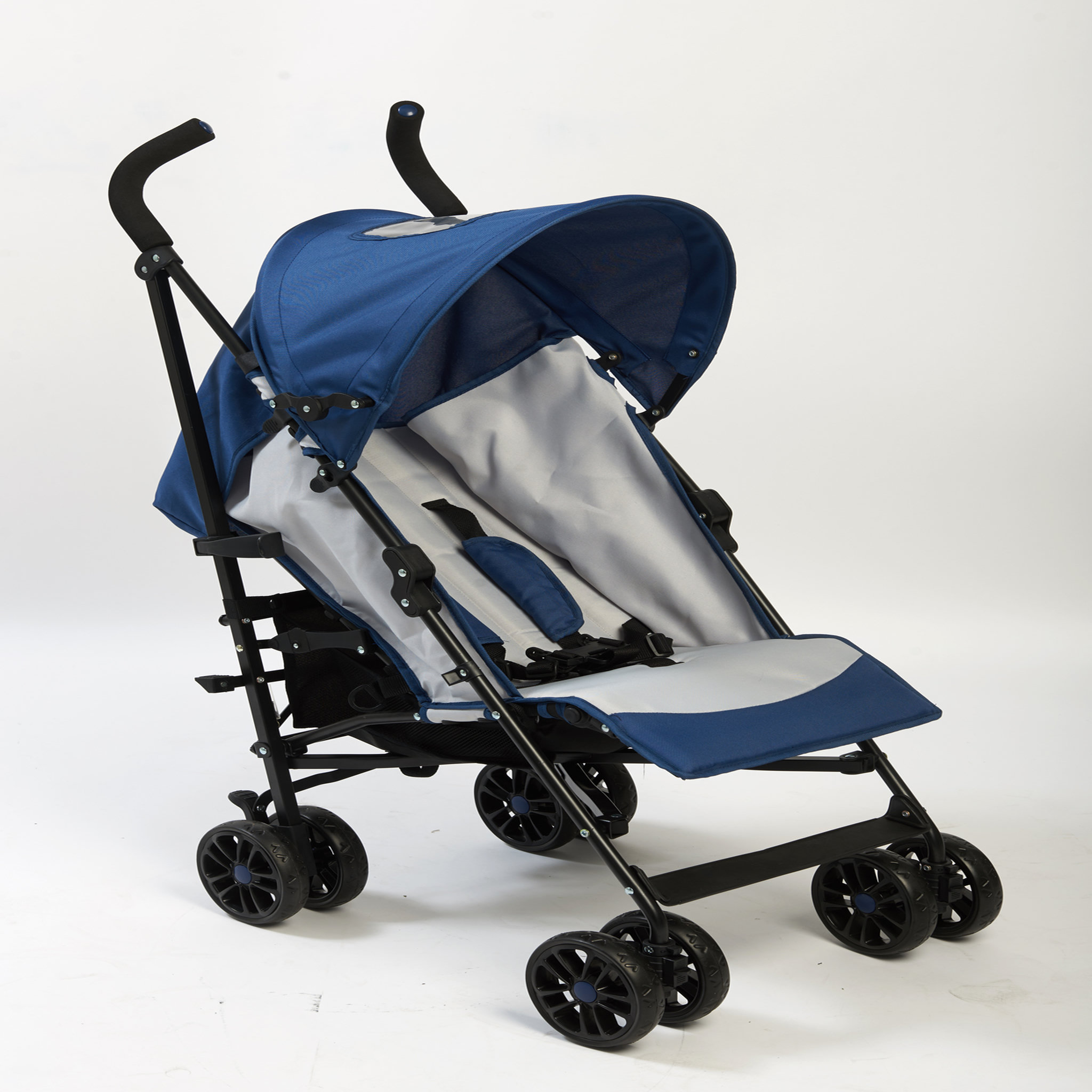 AUCHAN BABY Poussette canne multipositions Marine Stefy 