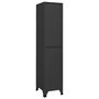 Voir la diapositive 3 : VIDAXL Armoire a casiers Anthracite 38x45x180 cm Acier