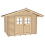 Voir la diapositive 3 : WEKA Abri de jardin bois 28mm 5,70 m²