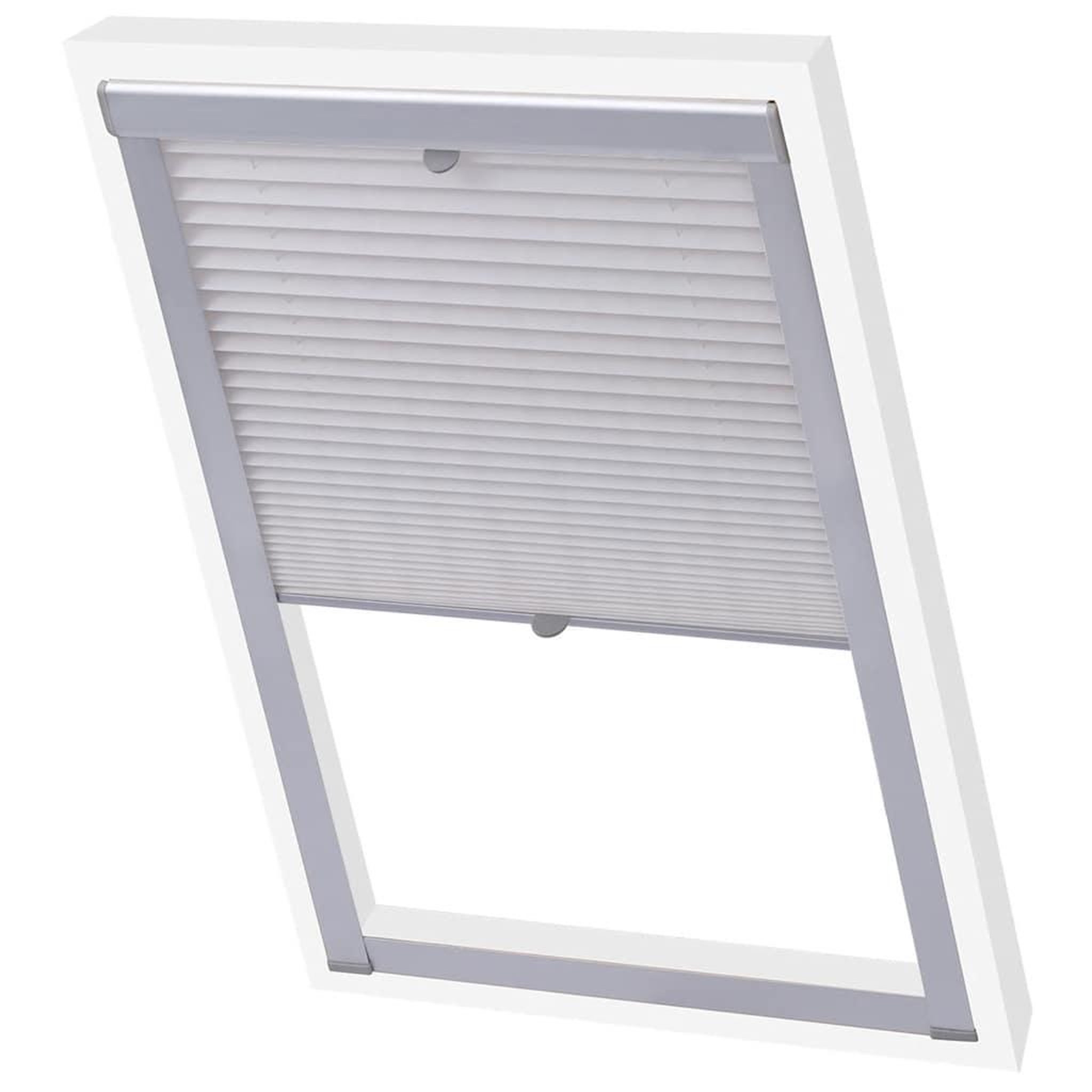 Voir la diapositive 2 : VIDAXL Store plisse Blanc SK08