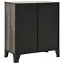 Voir la diapositive 5 : VIDAXL Armoire de rangement Gris 72x36x82 cm Metal et MDF