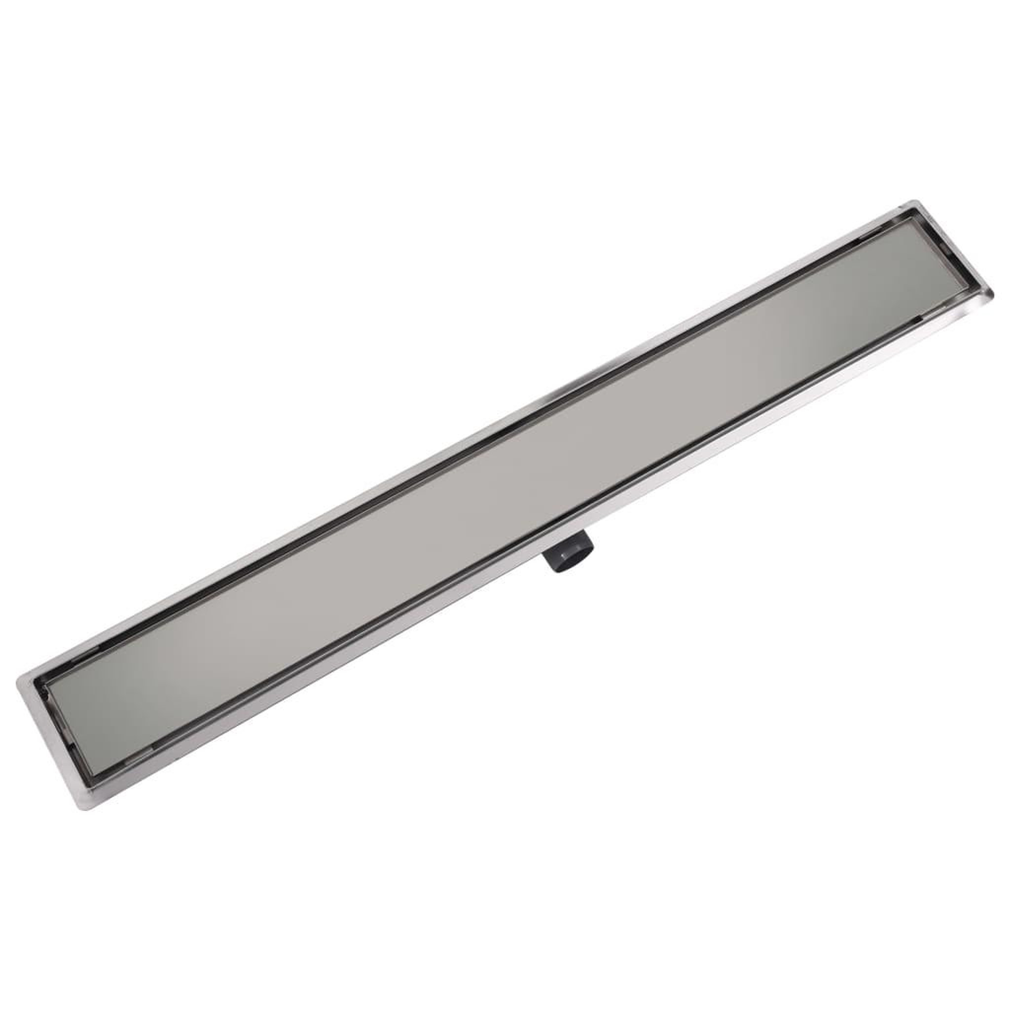 Voir la diapositive 3 : VIDAXL Drain de douche lineaire 1030 x 140 mm Acier inoxydable