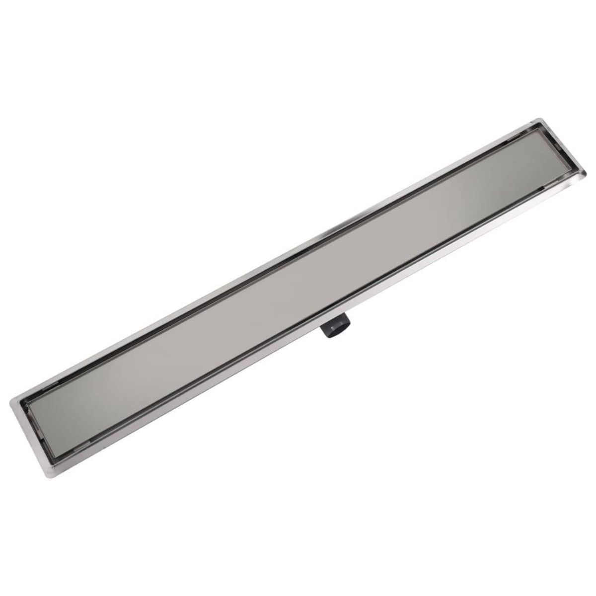 VIDAXL Drain de douche lineaire 1030 x 140 mm Acier inoxydable