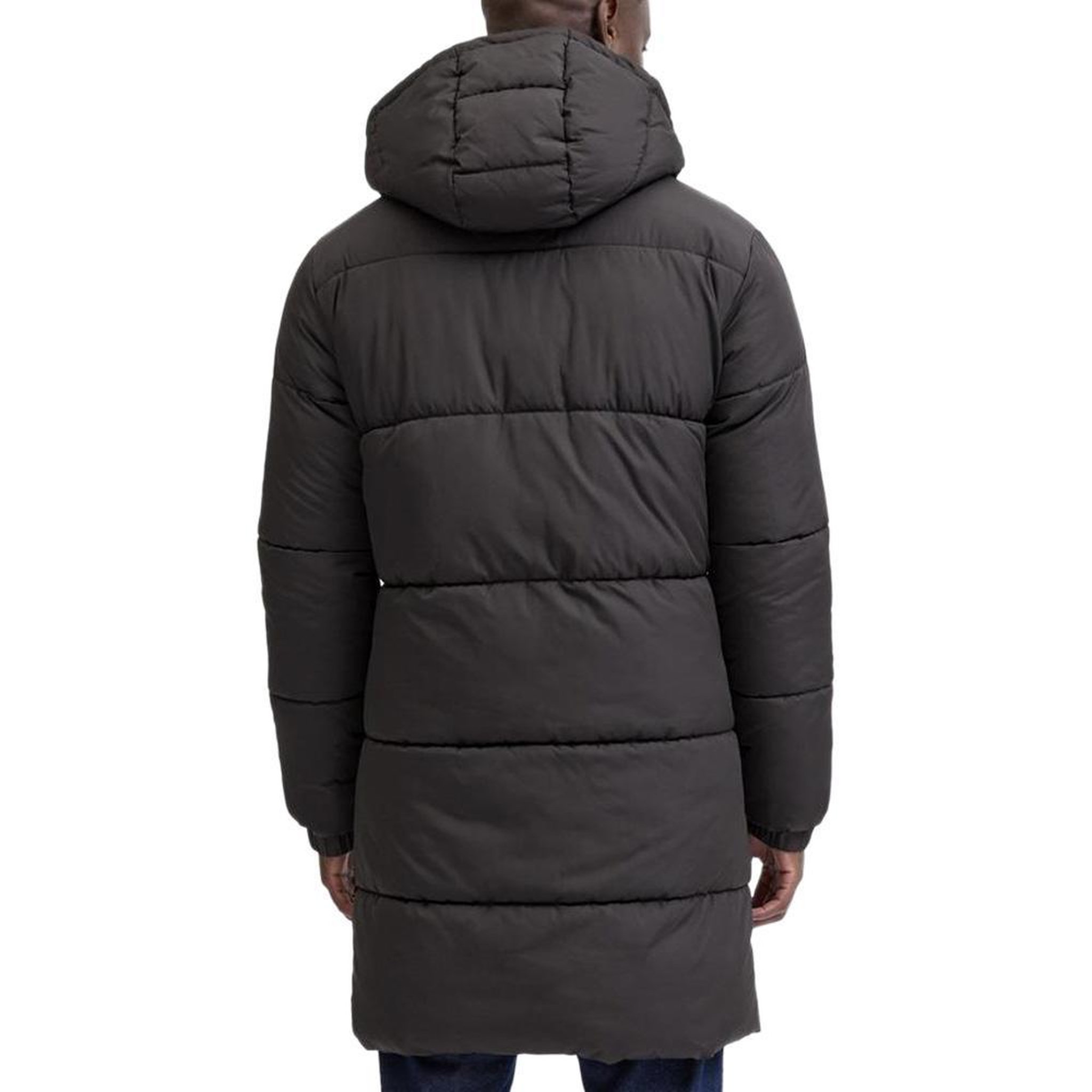 Voir la diapositive 2 : Jack & Jones Doudoune Noire Homme JJ Rebel ASP