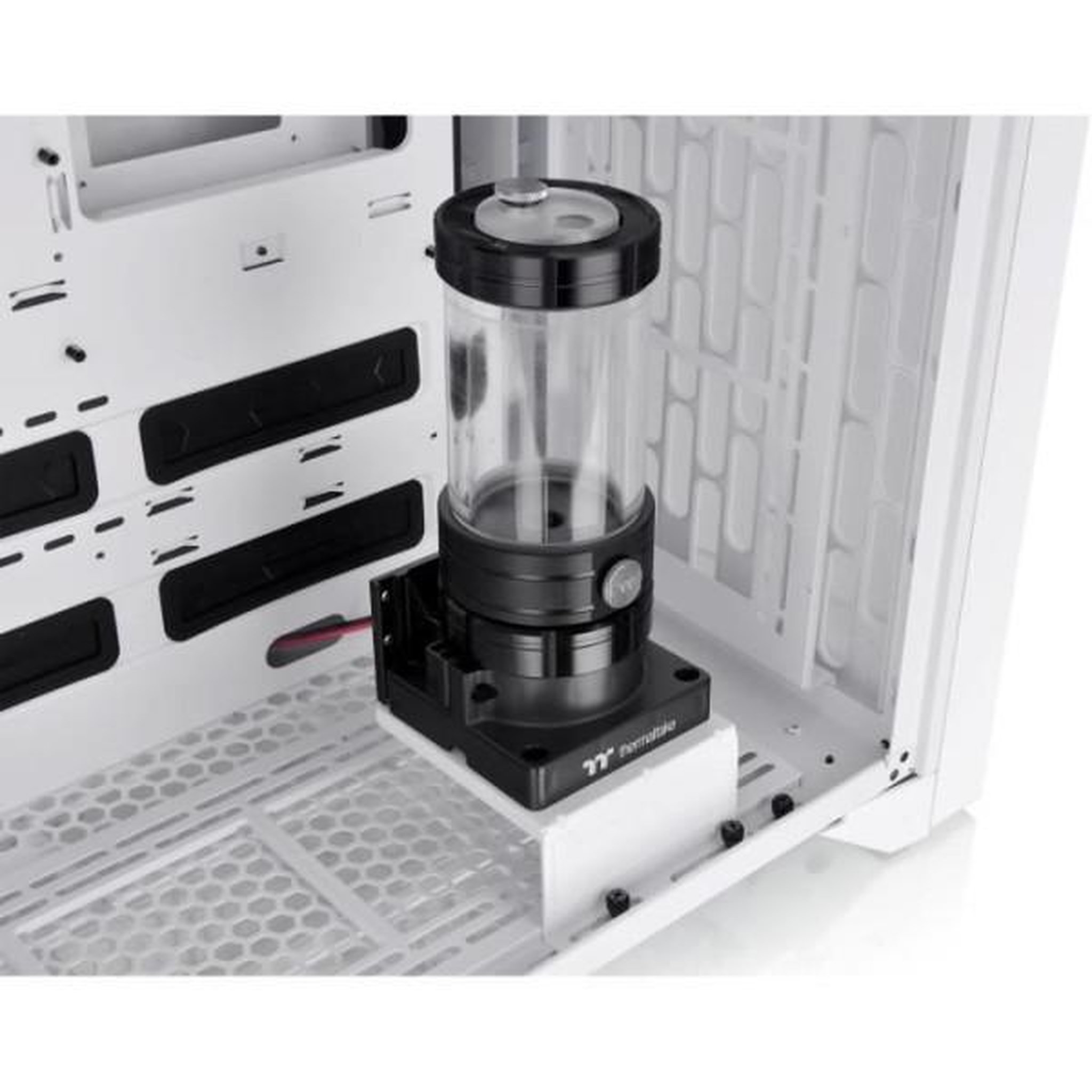 Voir la diapositive 3 : Thermaltake Boitier PC sans alimentation - THERMALTAKE CTE C700 TG ARGB Snow (Blanc) - GrandeTour - Format E-ATX
