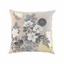 Voir la diapositive 5 : Paris Prix Coussin Déco Imprimé  Daya  45x45cm Beige & Or