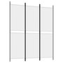 Voir la diapositive 2 : VIDAXL Cloison de separation 3 panneaux Blanc 150x180 cm Tissu