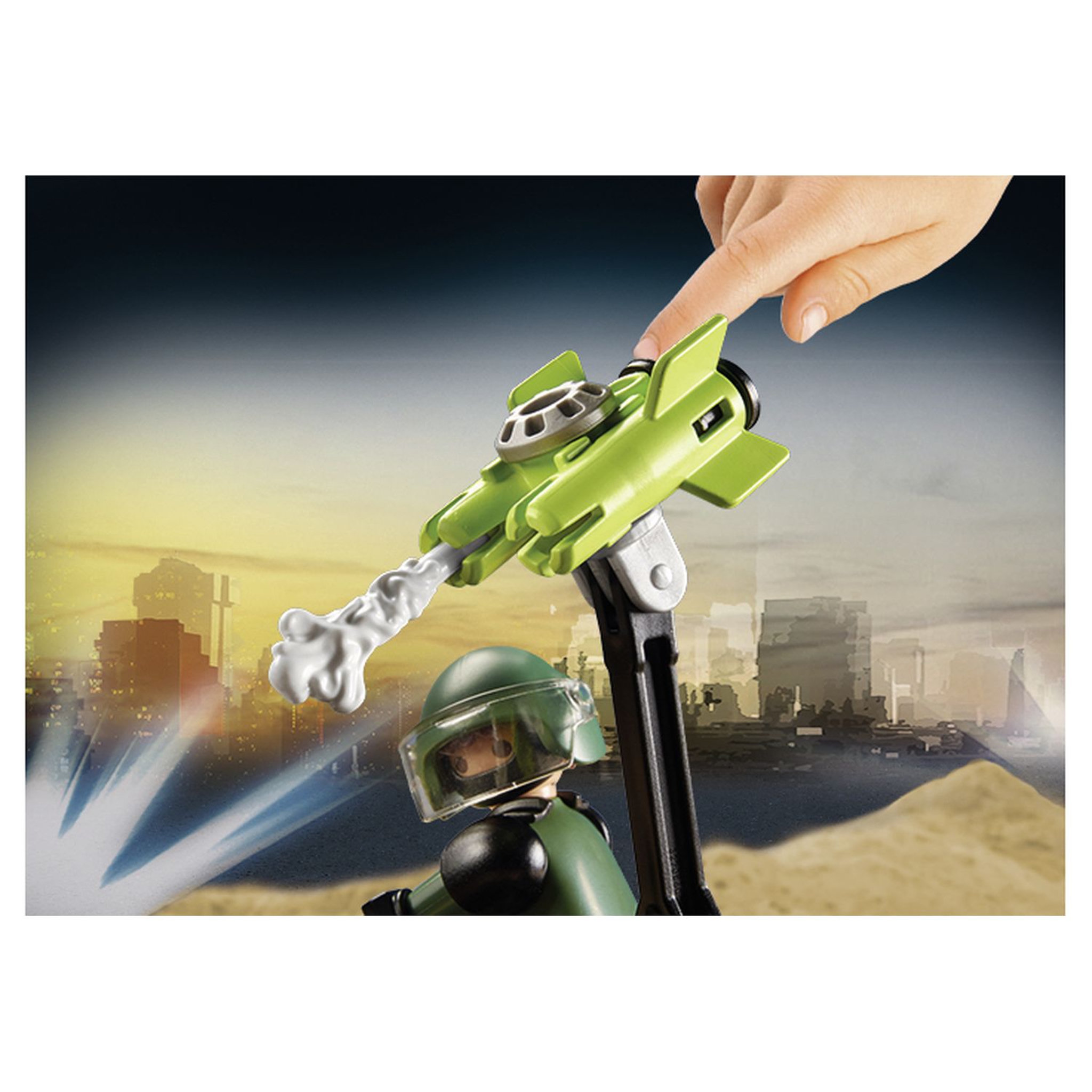 Voir la diapositive 4 : PLAYMOBIL 70817 - City Action policier et démineur 