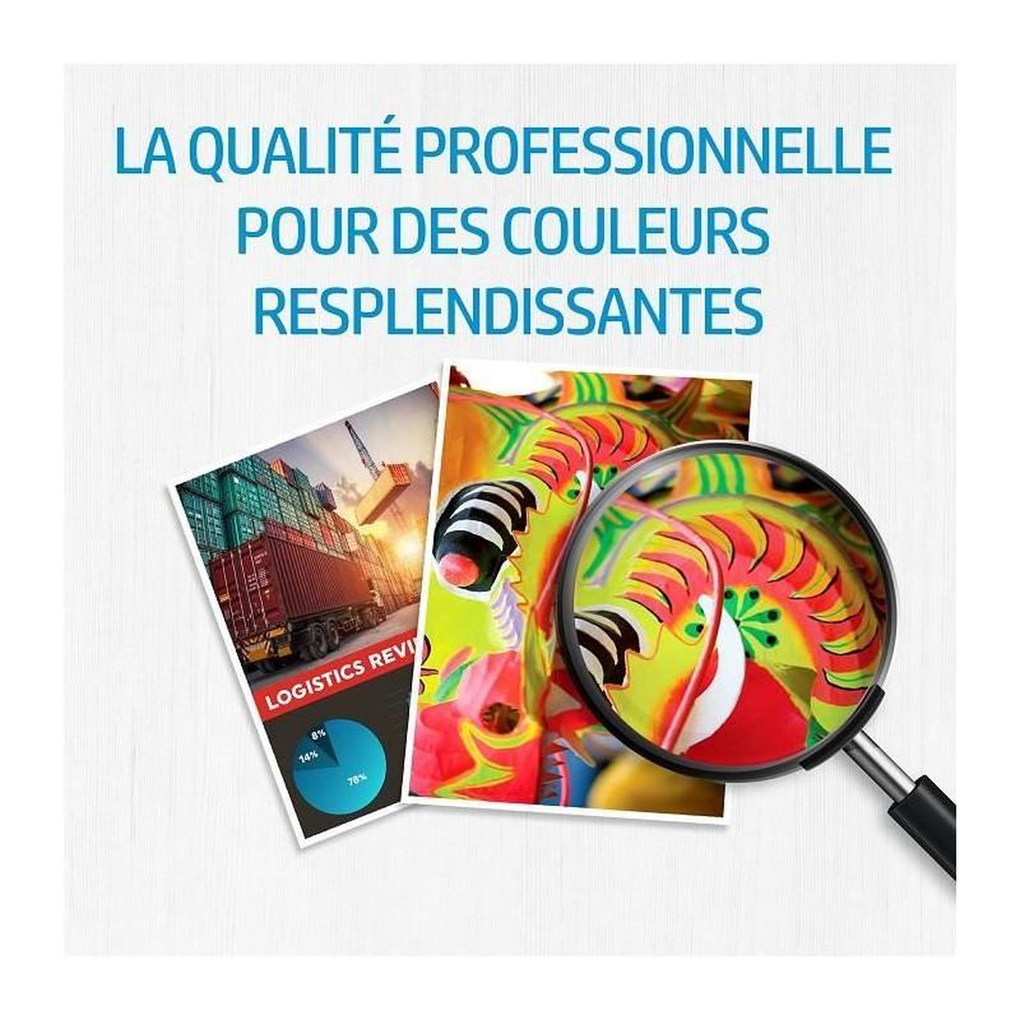 Voir la diapositive 2 : HP HP 125A Cartouche de toner cyan LaserJet authentique (CB541A) pour HP Color LaserJet CM1312/CP1215/CP1217/CP1515/CP1518