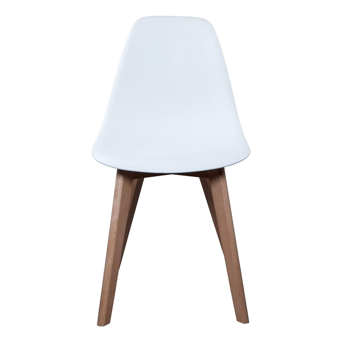 The Home Deco Factory 4 Chaises design scandinave à coque Holga