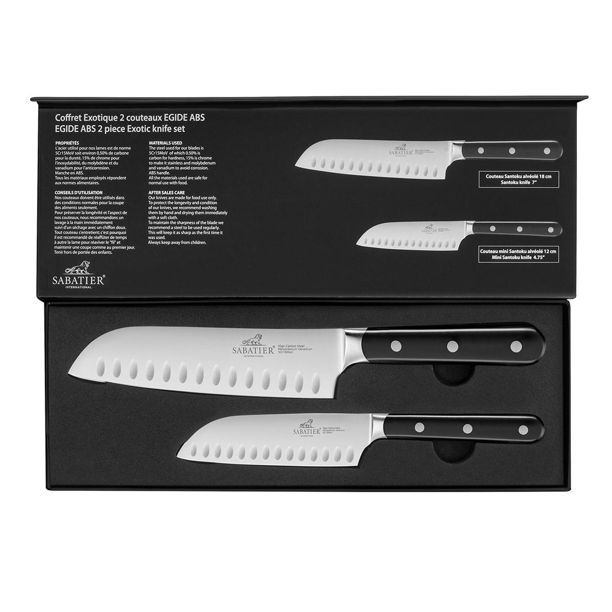 Voir la diapositive 2 : Lion Sabatier Coffret exotique 2 pièces - 764380