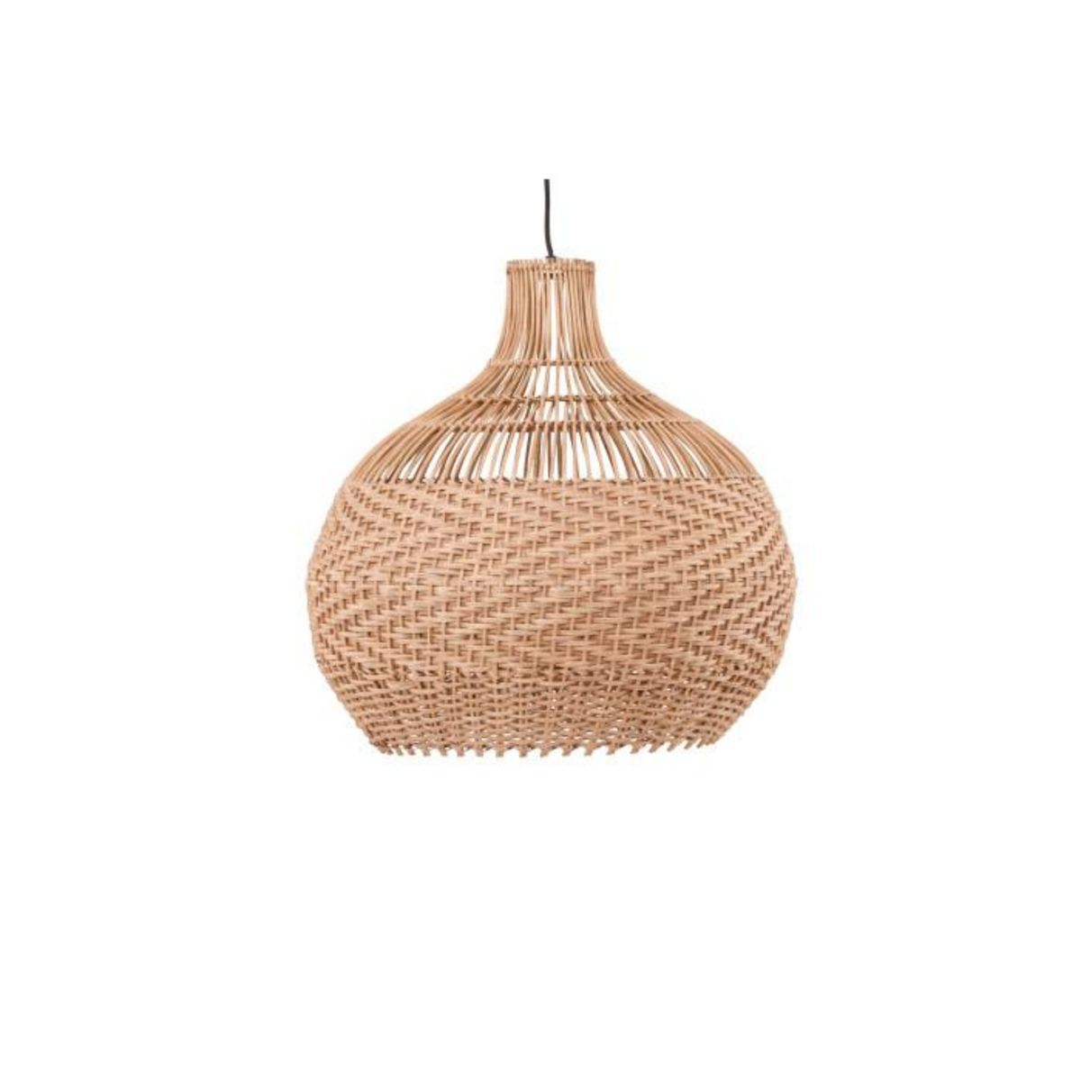 Paris Prix Lampe Suspension en Rotin  Bastia  50 cm Naturel