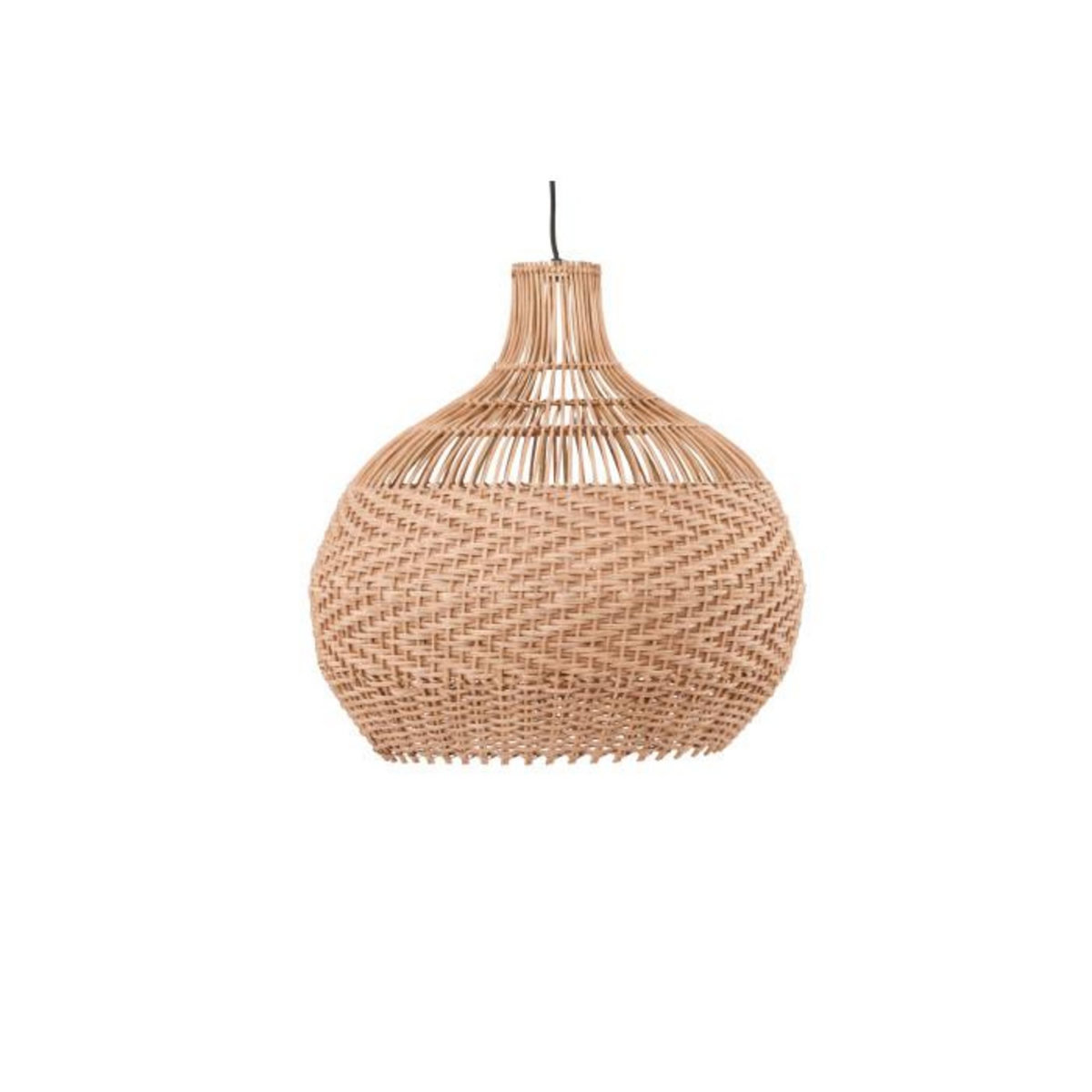 Paris Prix Lampe Suspension en Rotin  Bastia  50 cm Naturel