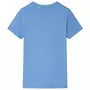 VIDAXL T-shirt pour enfants bleu moyen 116