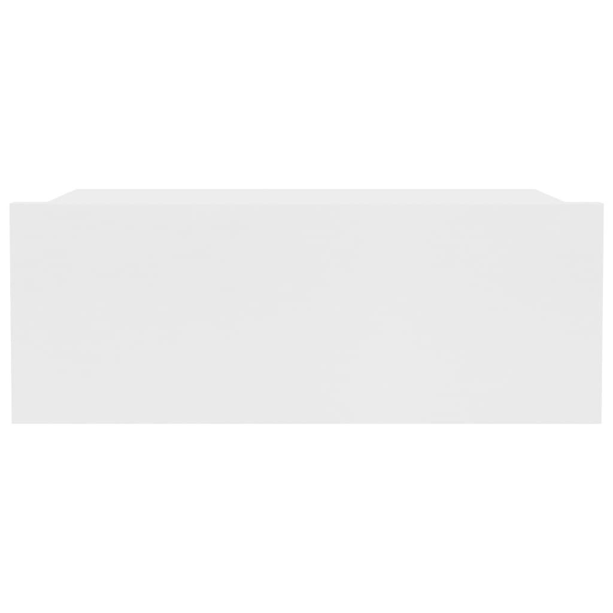 Voir la diapositive 4 : VIDAXL Tables de chevet flottantes 2 pcs Blanc bois d'ingenierie