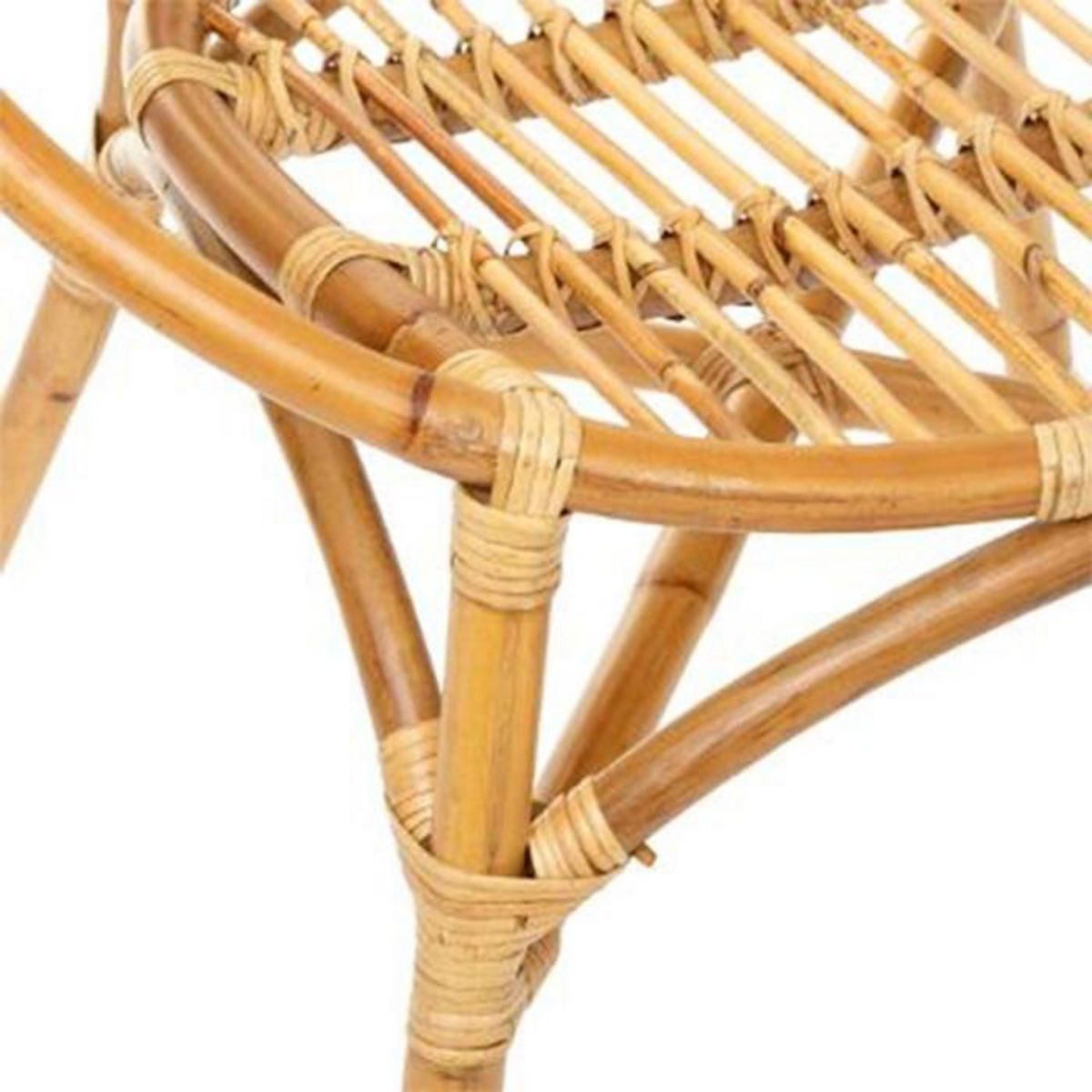 ATMOSPHERA Fauteuil en Rotin  Idylle Folk  84cm Naturel