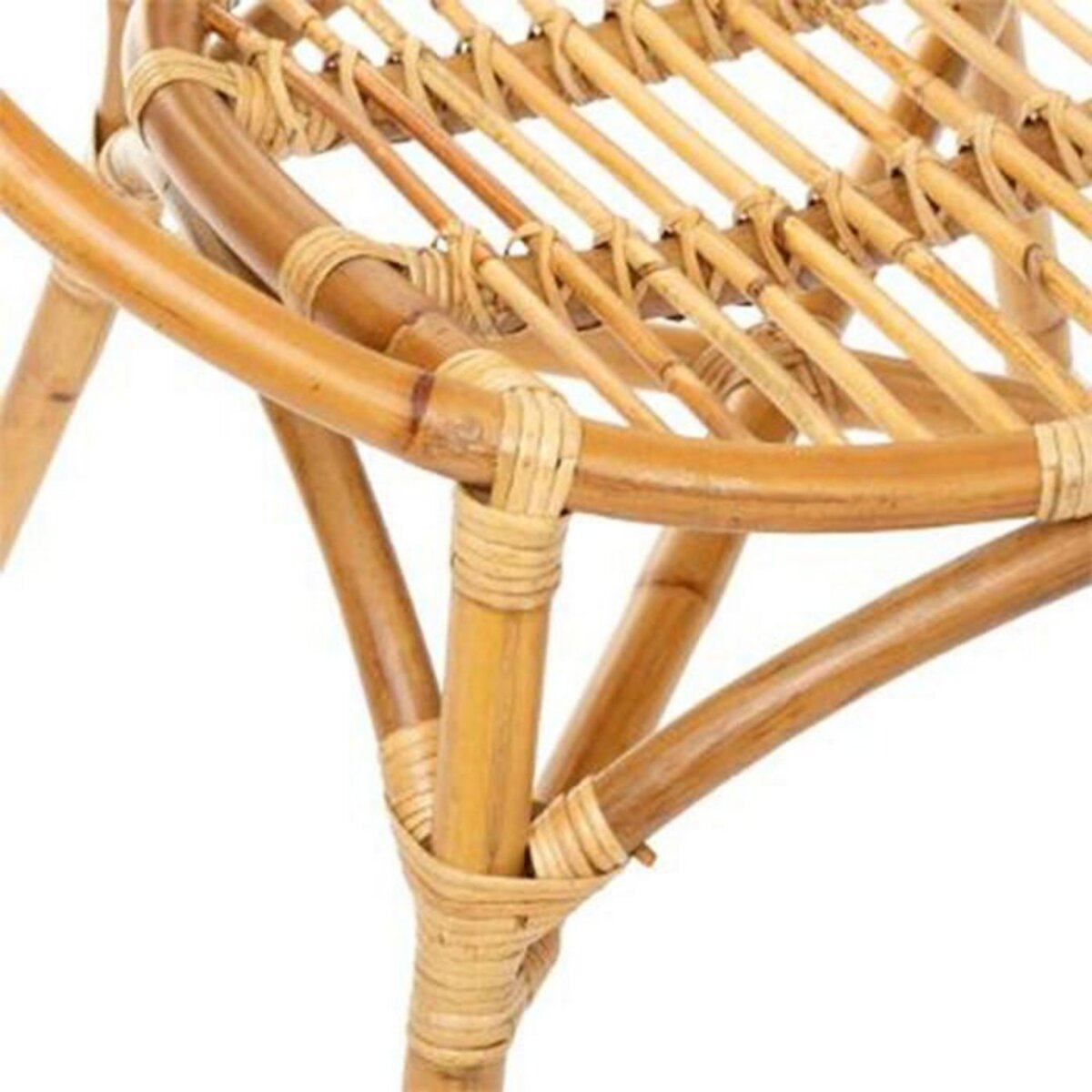 ATMOSPHERA Fauteuil en Rotin  Idylle Folk  84cm Naturel