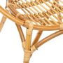 Voir la diapositive 3 : ATMOSPHERA Fauteuil en Rotin  Idylle Folk  84cm Naturel