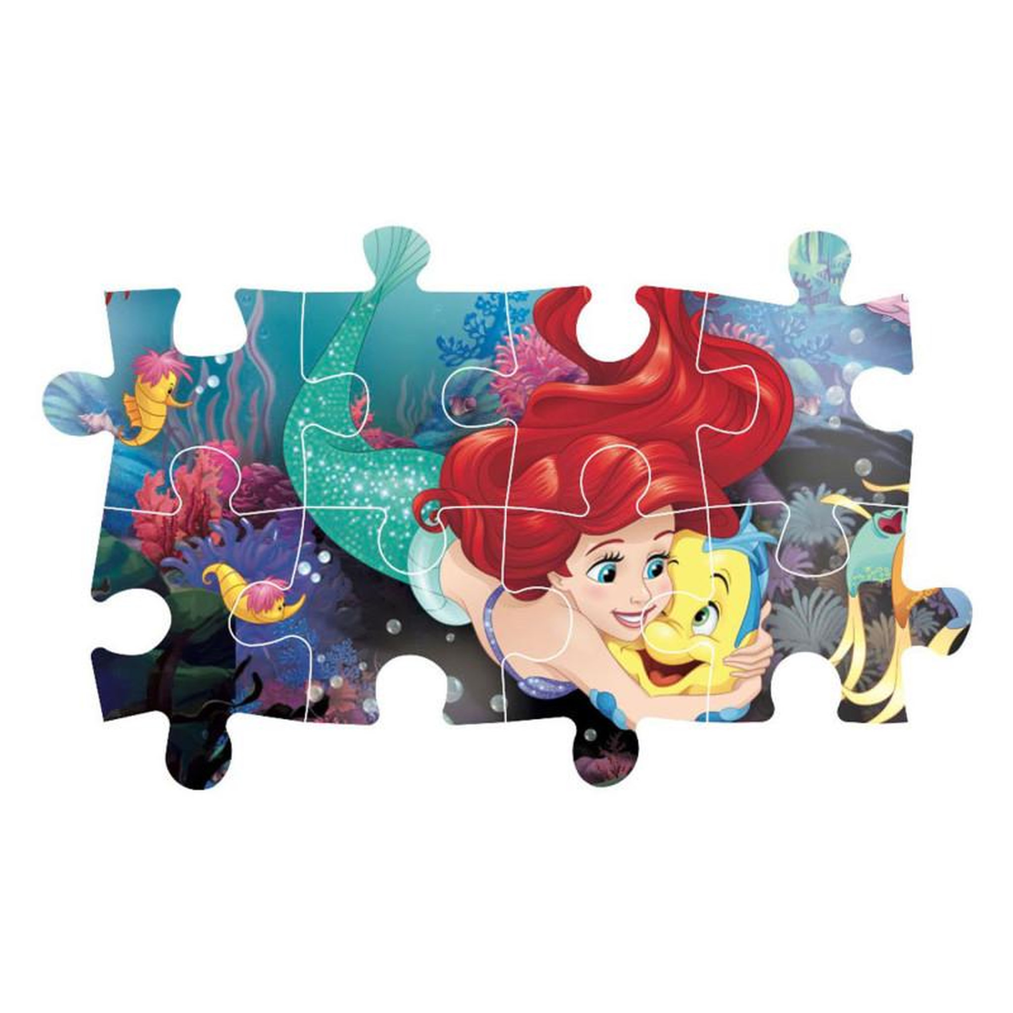 Voir la diapositive 3 : CLEMENTONI Clementoni Maxi Jigsaw Puzzle Disney Little Mermaid, 24st. 24243