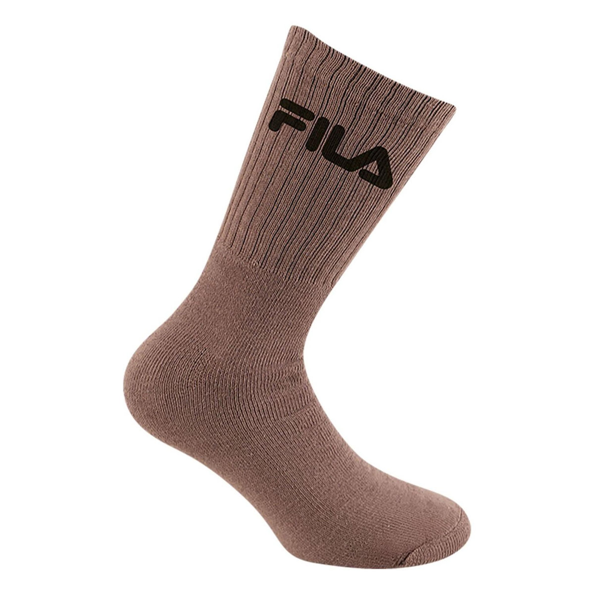 FILA Lot de 6 paires de chaussette Tennis homme Mocha Mousse