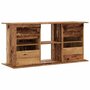 Voir la diapositive 6 : VIDAXL Support pour aquarium vieux bois 121x41x58 cm bois d ingénierie