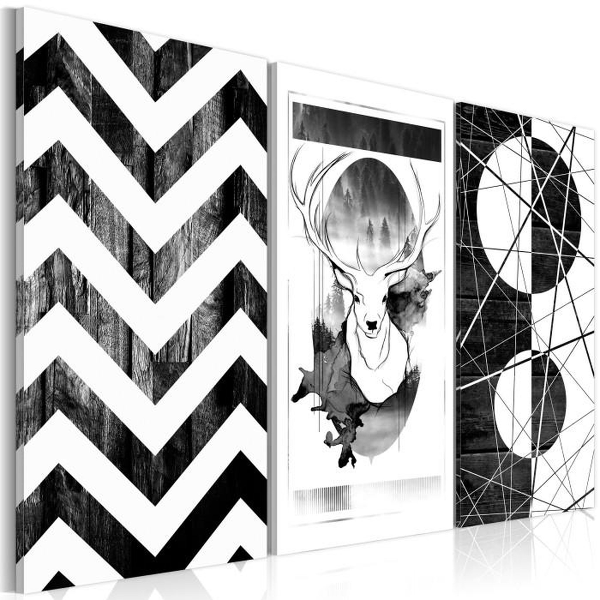 Paris Prix Tableau Imprimé  Black Forest. Coloris disponibles : Multicolore
