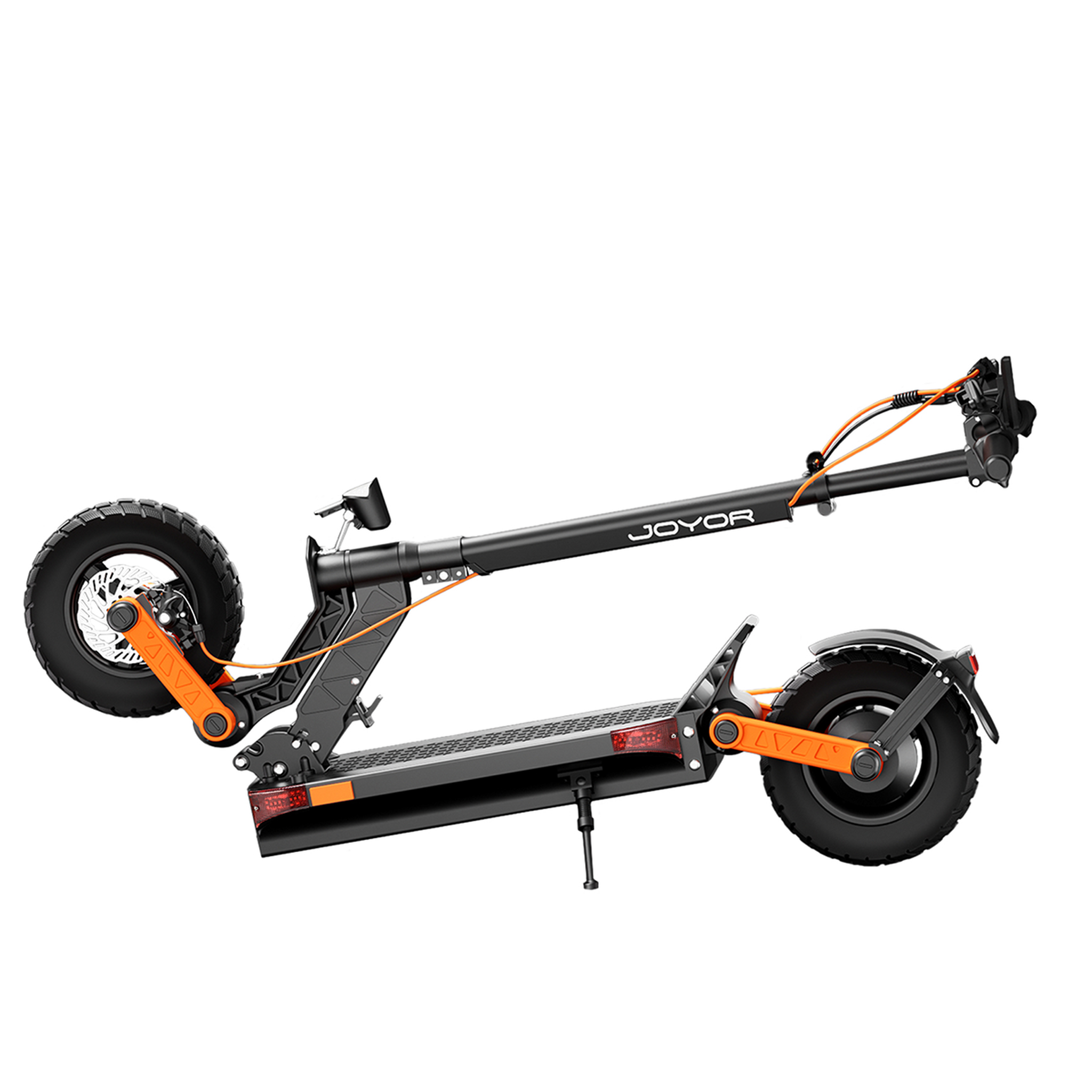 Voir la diapositive 3 : JOYOR Trottinette électrique JOYOR S5-Z - 600 W 48 V 13 Ah - Double suspension