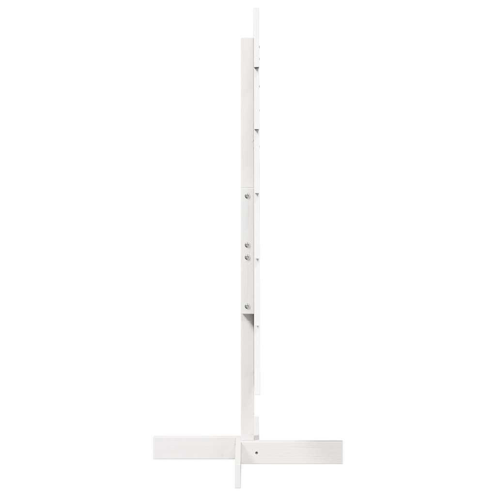Voir la diapositive 4 : VIDAXL Arbre de Noël en bois pour decoration blanc 120 cm pin massif