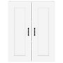 Voir la diapositive 5 : VIDAXL Armoire murale suspendue Blanc brillant 69,5x32,5x90 cm