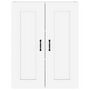 Voir la diapositive 5 : VIDAXL Armoire murale suspendue Blanc brillant 69,5x32,5x90 cm