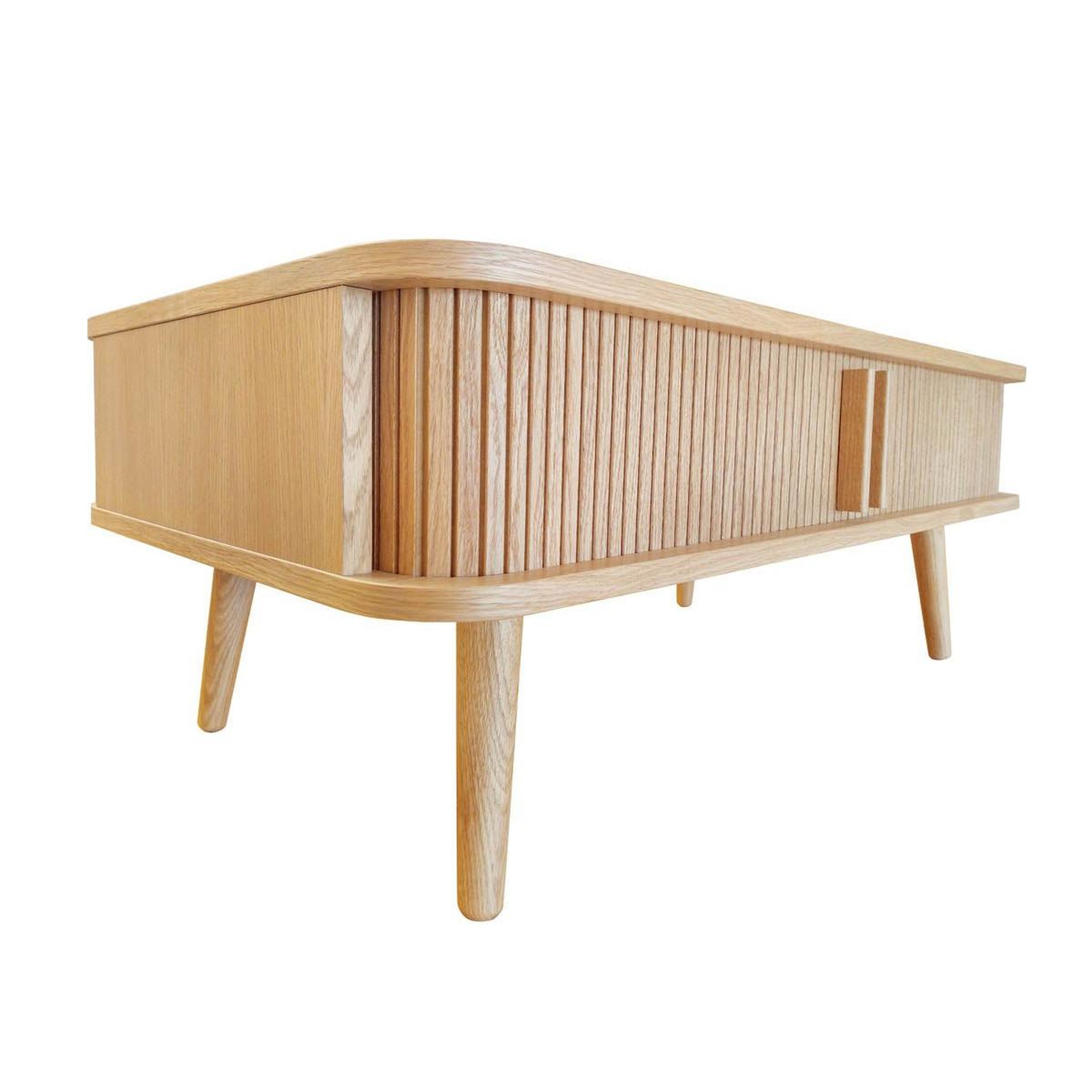 Voir la diapositive 3 : Paris Prix Table basse design  rove  107cm chêne