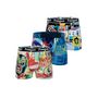 Voir la diapositive 1 : FREEGUN Lot de 3 boxers enfant Pop Summer Art