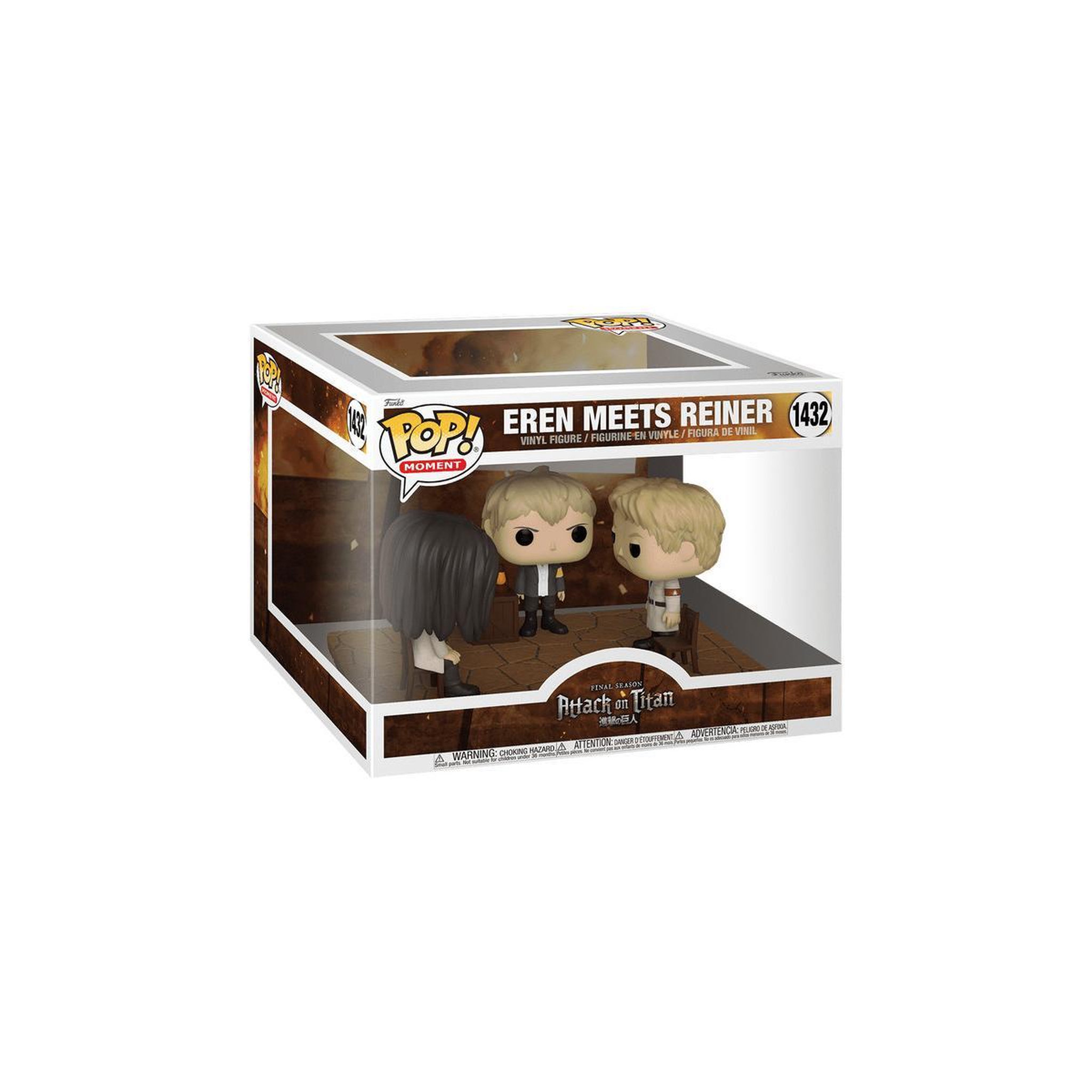 Voir la diapositive 3 : Funko Figurine Funko Pop Moment Attack on Titan S5 Eren meets Reiner