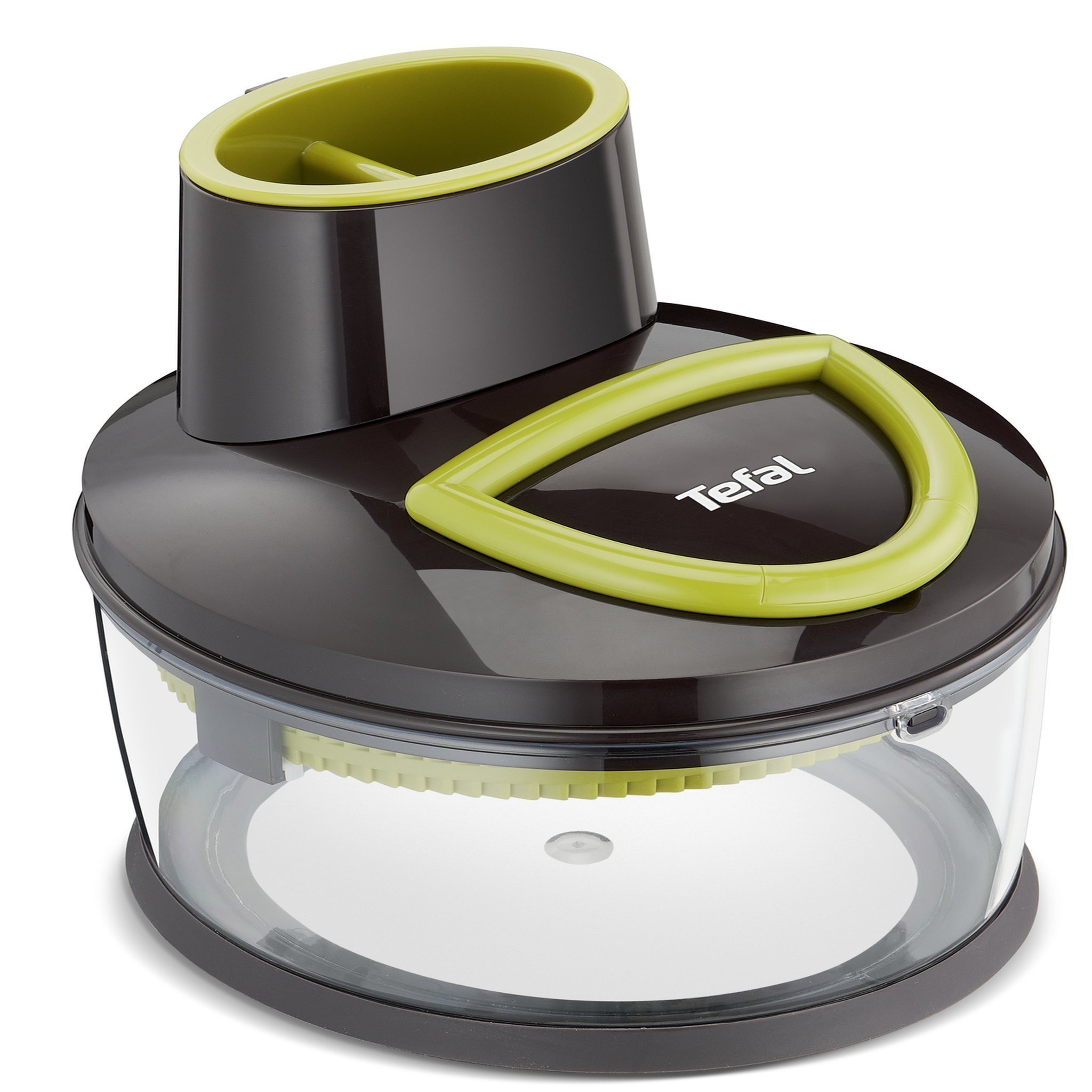 Voir la diapositive 2 : TEFAL Robot manuel pour trancher et raper 1,2 litres 