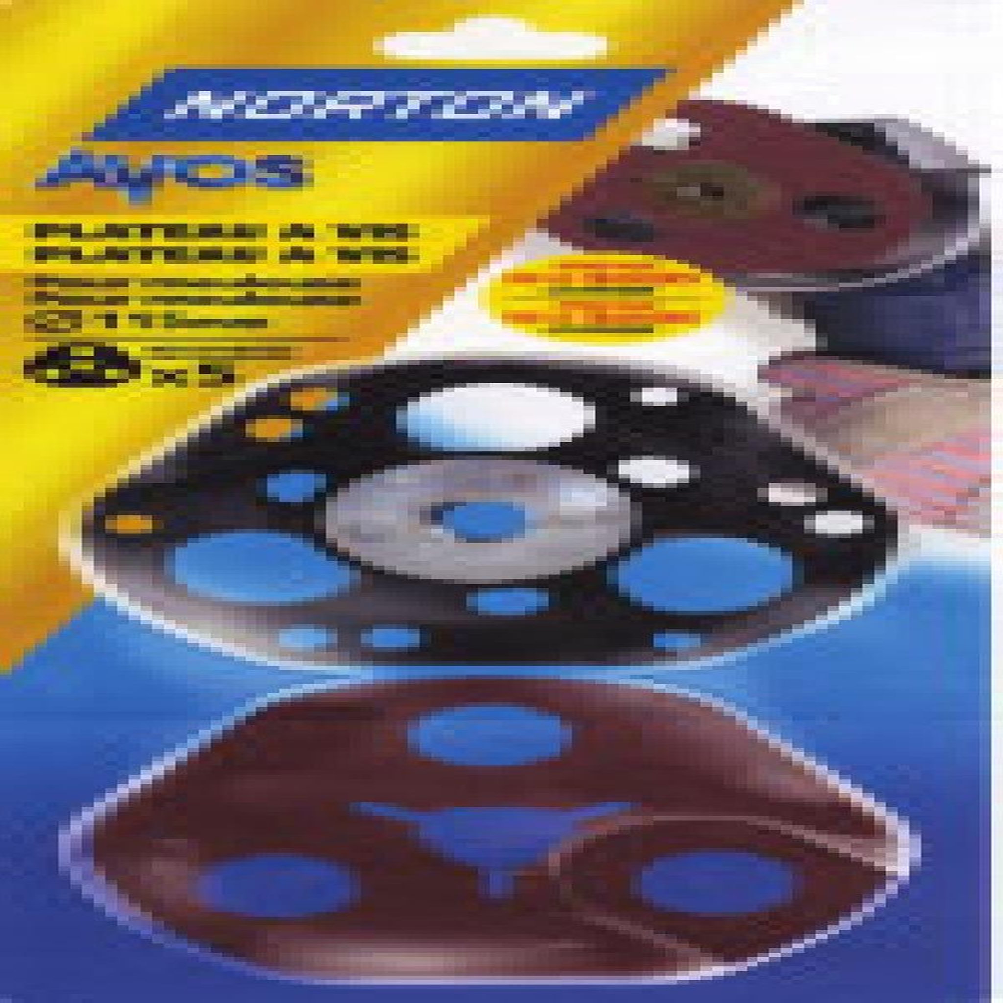 Norton 3 disques  AVOS  Ø 115 mm (grain 120)