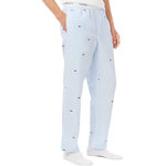 Lacoste Pantalon de pyjama Bleu/Blanc Homme LACOSTE Striped. Coloris disponibles : Bleu