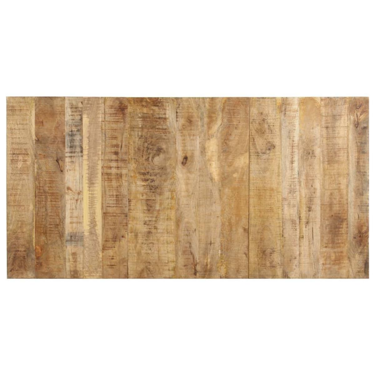 VIDAXL Table a manger 180x90x76 cm Bois de manguier brut