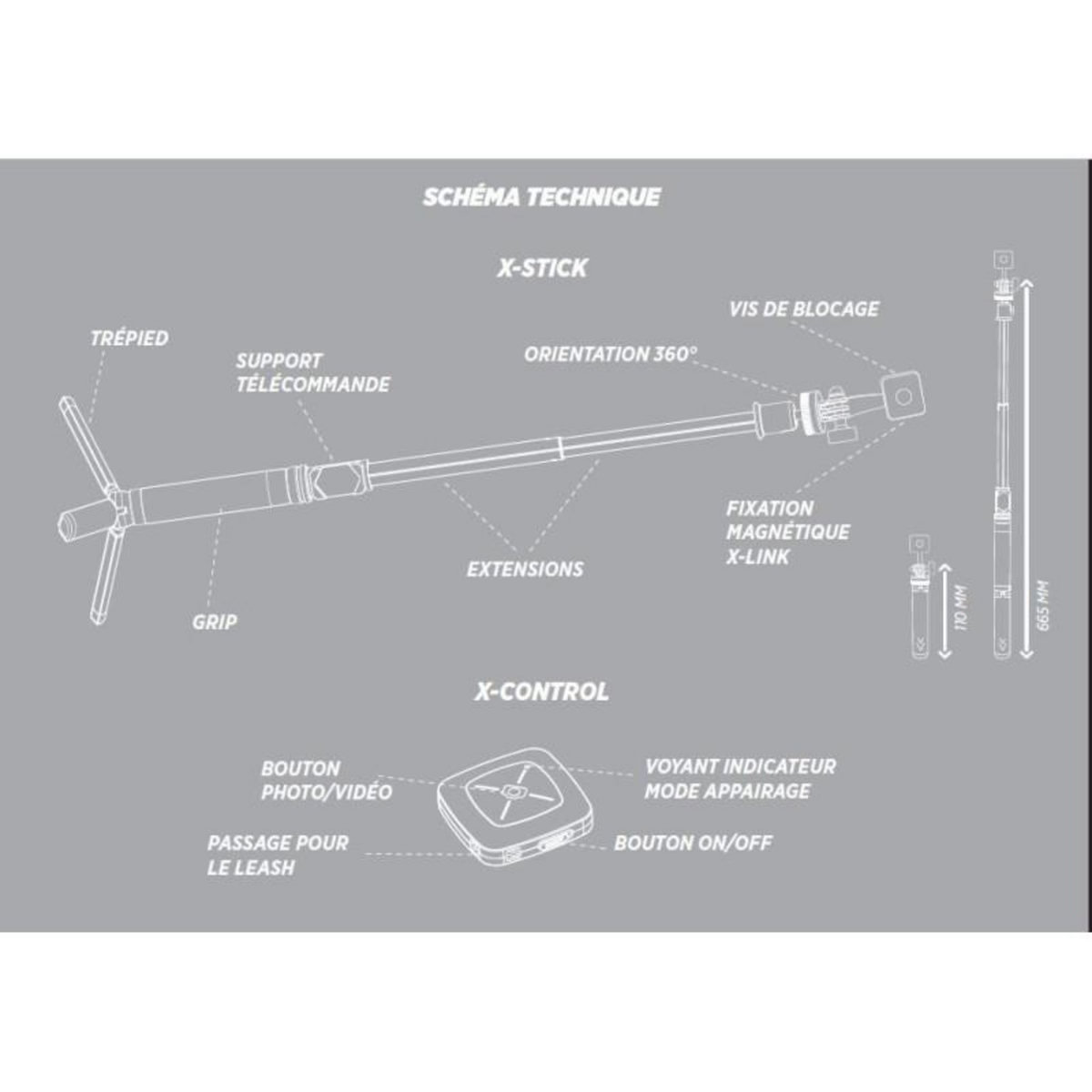 CROSSCALL Accessoires téléphone portable CROSSCALL X-STICK